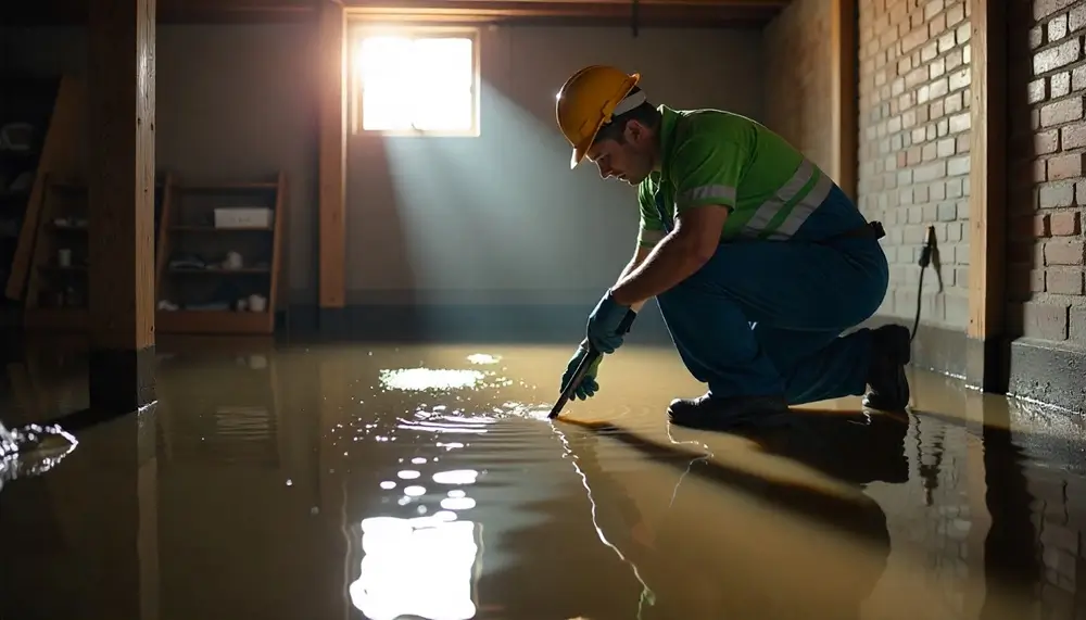 Professional water damage restoration services in Tunnel Hill, GA